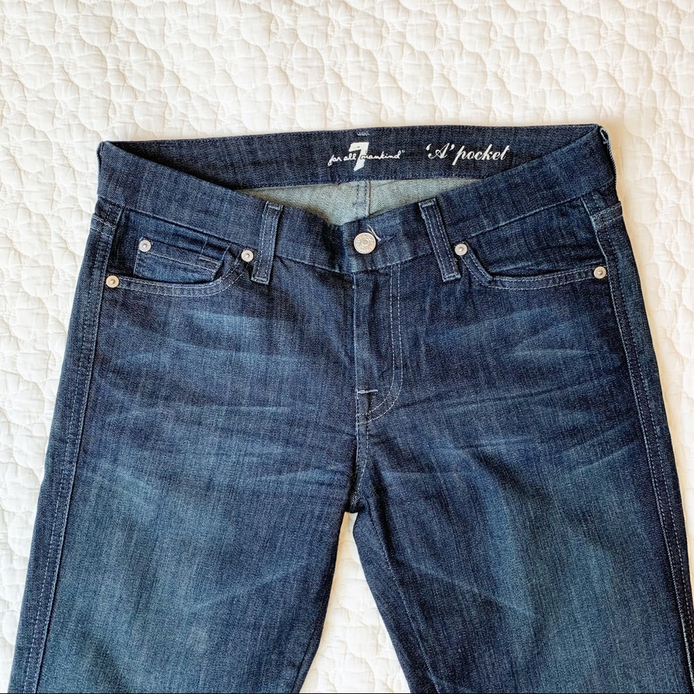 7 For All Mankind A pocket jeans // women - Picture 5 of 6